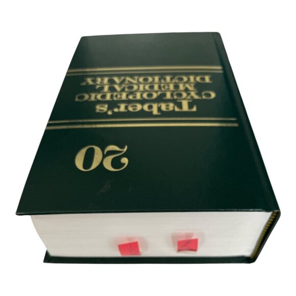 Taber’s Cyclopedic Medical Dictionary – 20th Edition Thumb-Indexed Hardcover (20 - Picture 7 of 9